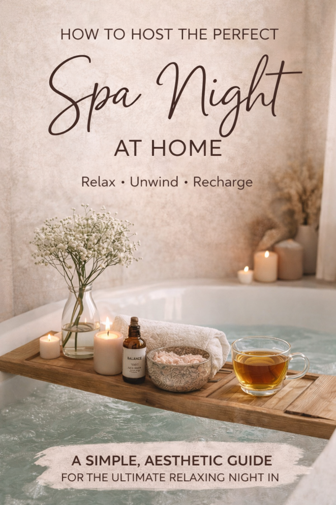 Spa Night at Home Ideas