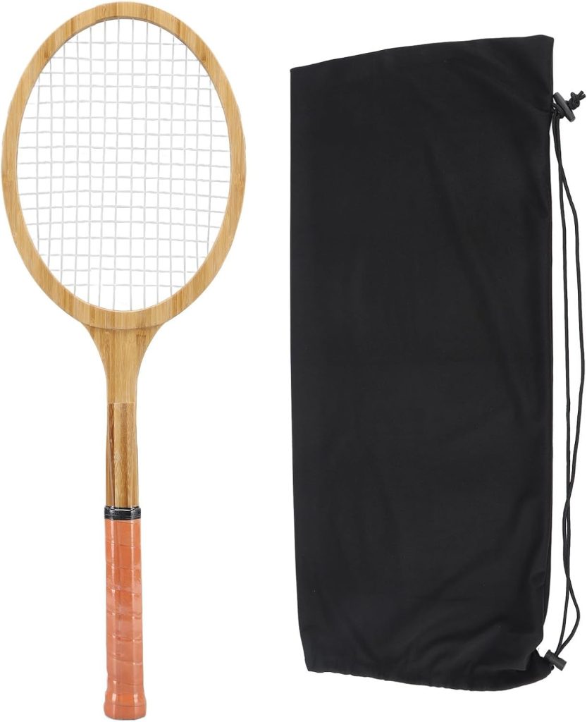 Vintage wooden rackets photograph beautifully and add texture to your overall hosting aesthetic.